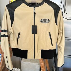 Harley Davidson Leather Bomber Jacket